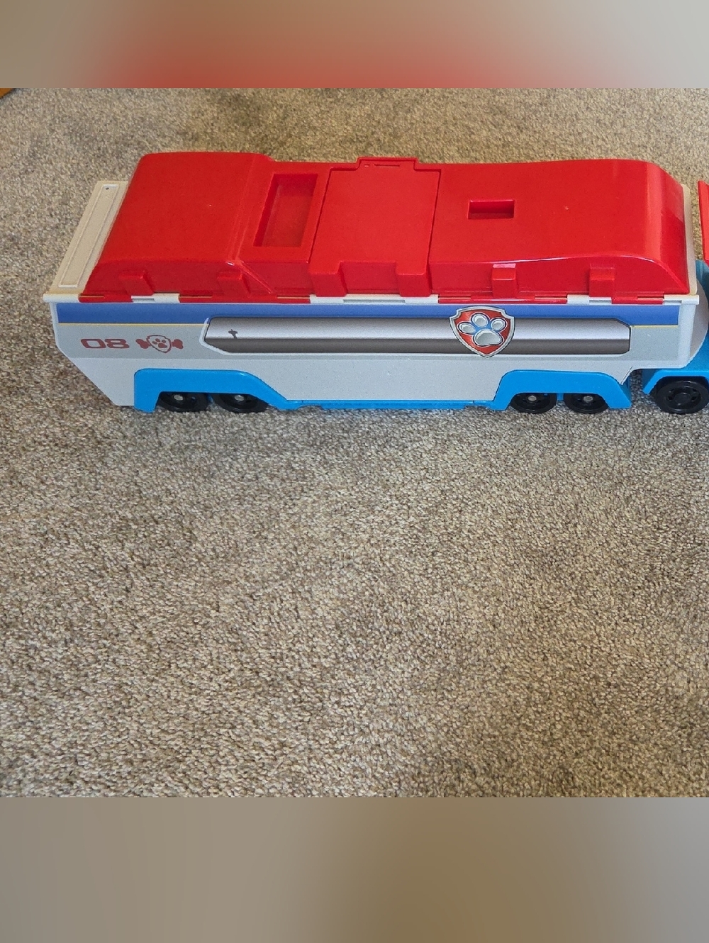 Paw Patrol Red and Blue Transforming Rescue Carrier
